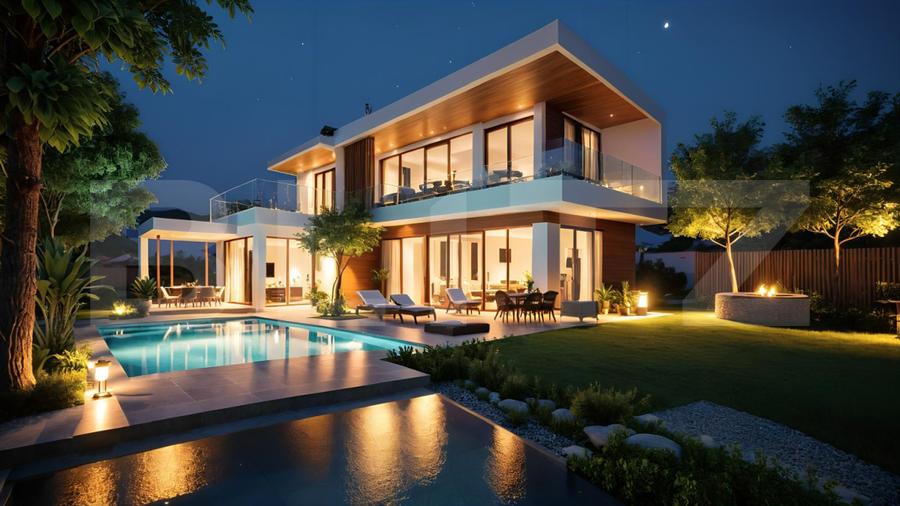 Vilă premium cu piscină privată | Ansamblu exclusivist NZEB
