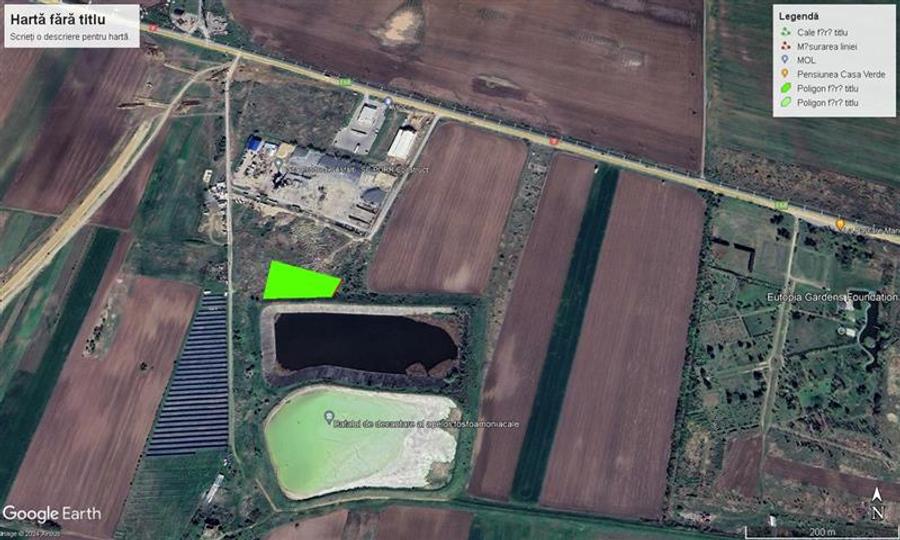 Teren intravilan pentru hala, cu acces din DN7, Vladimirescu