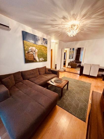 Apartament 2 camere Auchan Titan, bloc nou, PARCARE, mobilat modern, liber