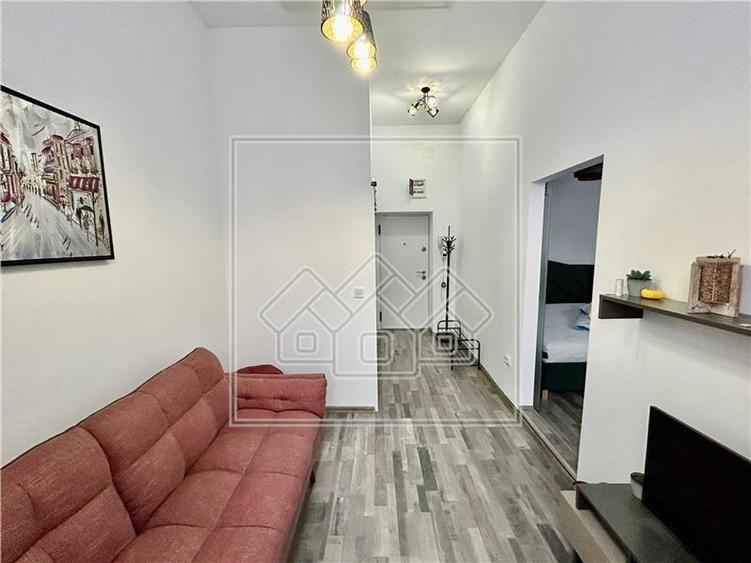 Apartament 2 camere, mobilat + utilat, 41 mp utili, zona Ultracentrala