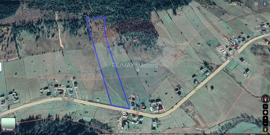 Teren parțial intravilan 30,930 mp Poiana Stampei-DN E58, Suceava - 5