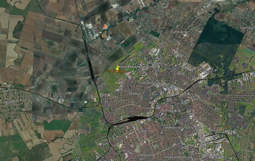 Teren intravilan de vânzare - zona Mehala - Comision 0%