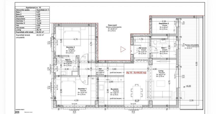 Soarelui – Braytim | Proiect Nou | Lift | Apartamente & S.A.D.-uri - 11
