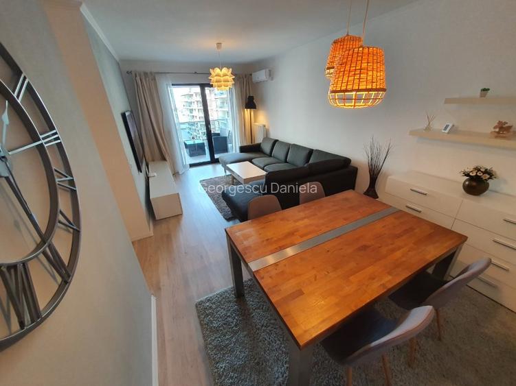 65mp Bloc nou, Terasa mare, stil Scandinav, Complet utilat/mobilat - 12