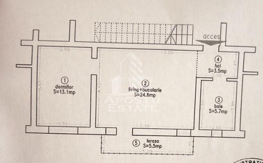 Apartament cu 2 camere complet  mobilat si utilat in Giroc - Braytim. - 1
