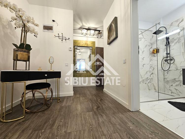Apartament 3 camere, 2 bai Sibiu, dotat complet