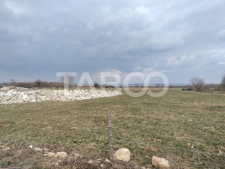 Teren de vanzare 16310 mp cu front stradal de 157 ml in Sibiu