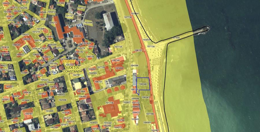 Teren de vânzare Eforie Sud cu PUZ aprobat si Certificat Urbanism