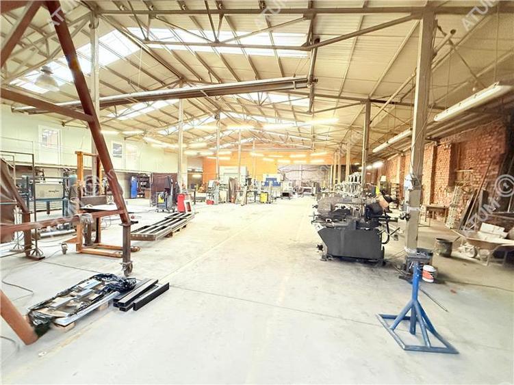 Hala industriala 1175 mp utili de vanzare in Cisnadie