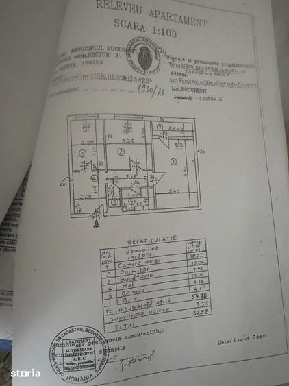 Vanzare apartament 2 camere Bucuresti COLENTINA – MOTODROM