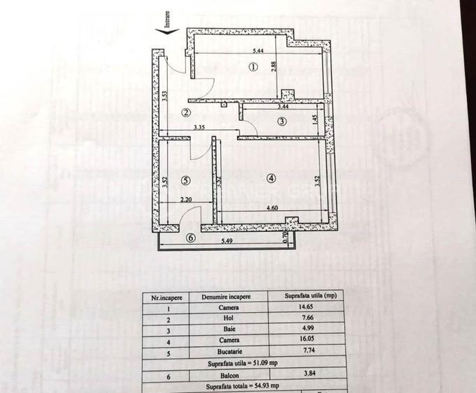 BLOC NOU! Apartament 2 camere 55mp, Moara de Vant, CT + AC