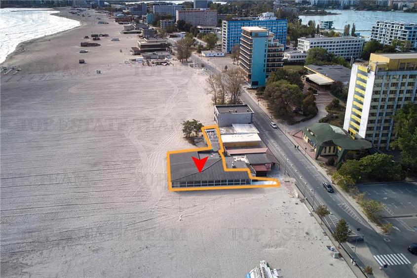 Teren Intravilan Faleza Mamaia ,Constanta -vedere frontala la mare - 676 mp