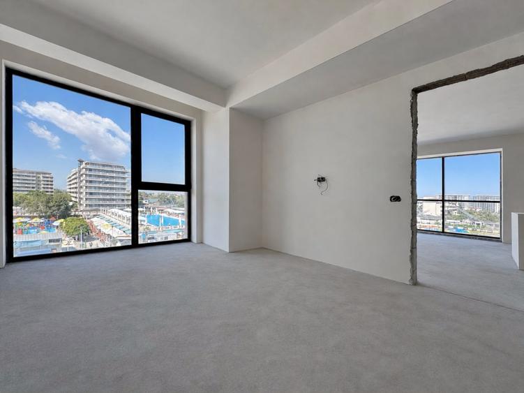 Finalizat | Apartament pe plaja cu vedere la mare în imobil premium