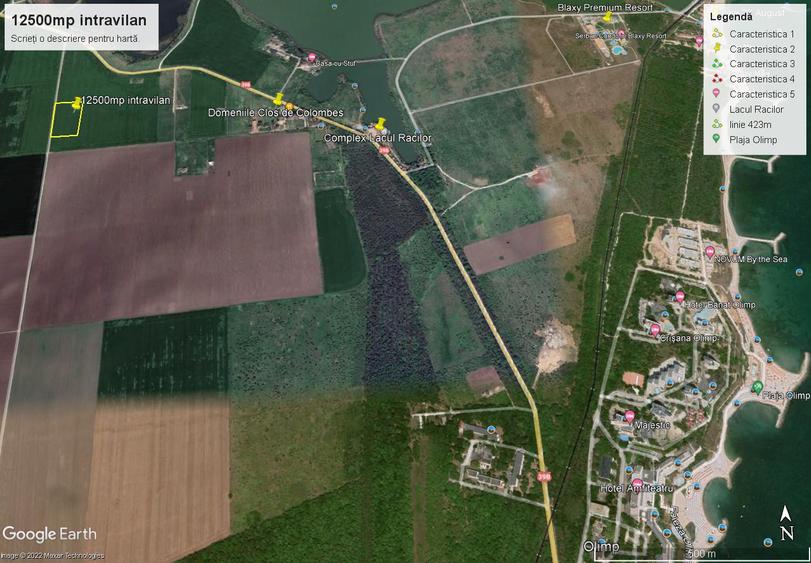 23August - teren intravilan constructii 1,25Ha destinatie turistica si rezidenti