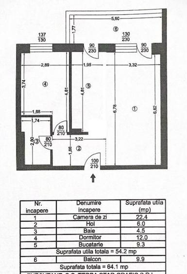 Apartament 2 camere Echo Tineretului