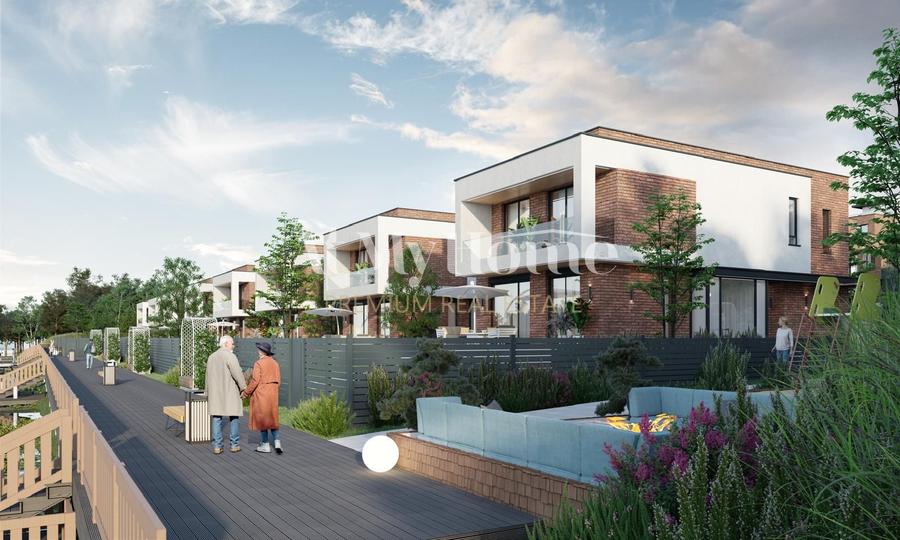 Casa individuala cu 5 camere in complex exclusivist pe malul lacului Snagov