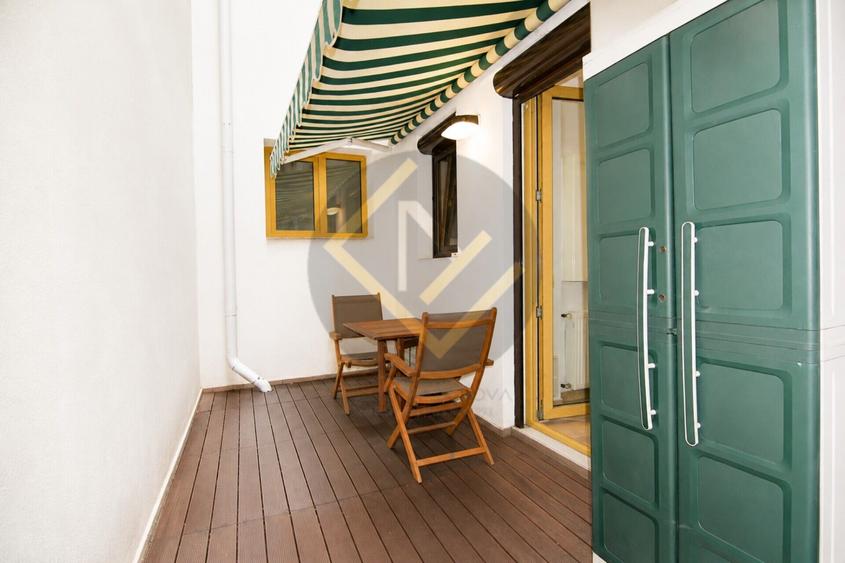 Floreasca Dorobanti Apartament elegant Centrala proprie cochet Terasă