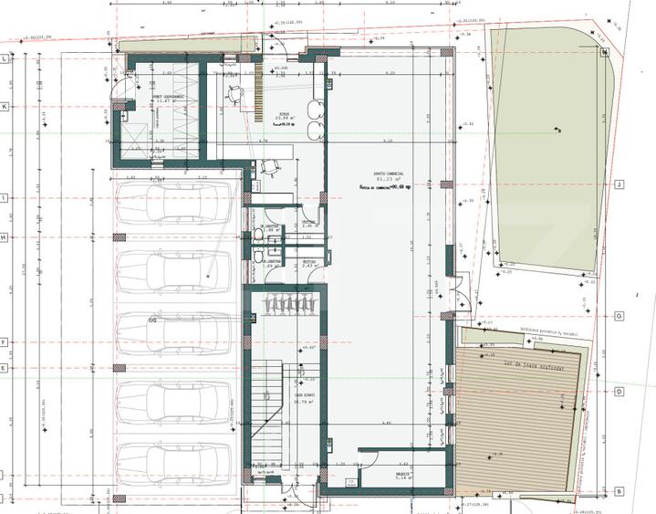 Spatiu comercial de inchiriat, 494mp utili, zona Avram Iancu