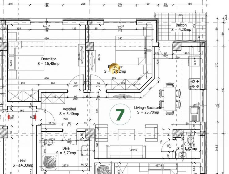 Apartament 3 cam - 69mp - 2 parcari si TVA inclus - Aproape de DN1 - Otopeni