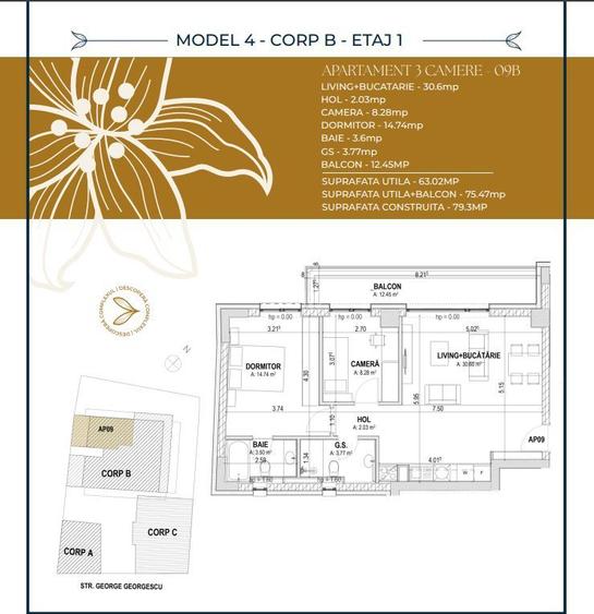 Bloc Boutique | 3 camere Unirii | Loc parcare inclus - 1
