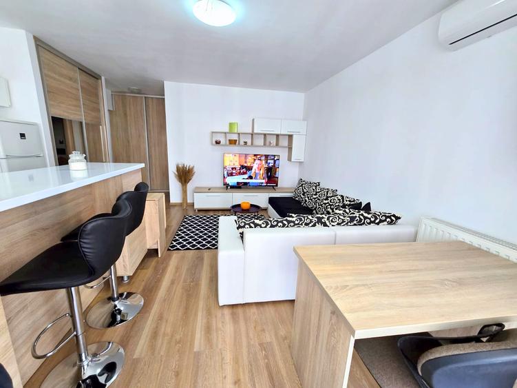 2 camere, bloc nou, mobilat modern, in Buna Ziua, in Bonjour Residence