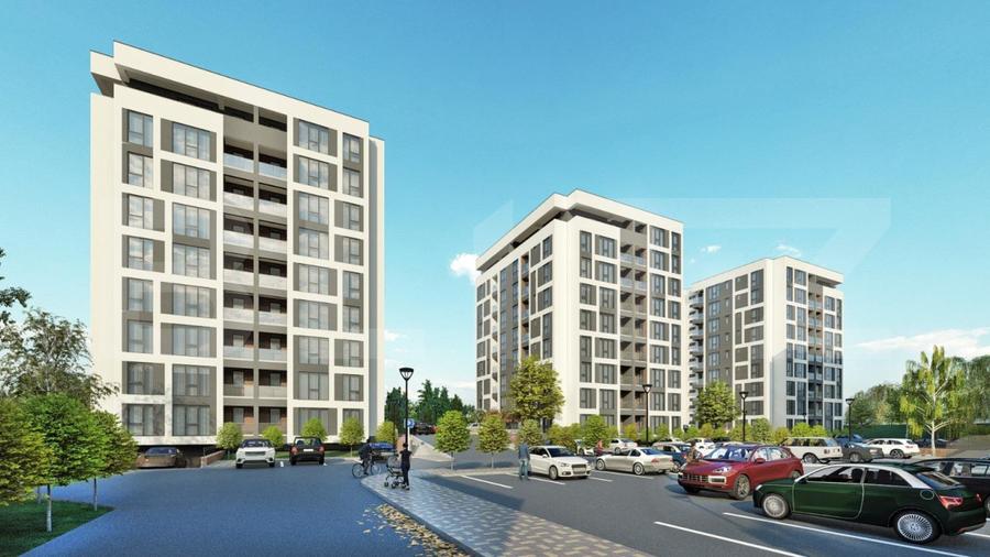 Apartament 3 camere, bloc nou, 60 mp, Traian Vuia