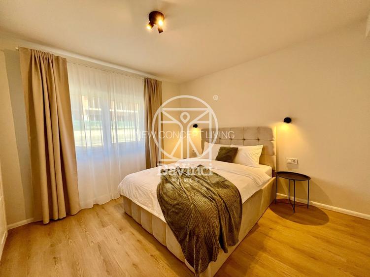 Penthouse 3 camere, intabulat, mobilat si utilat - dressing + 2 bai - 2