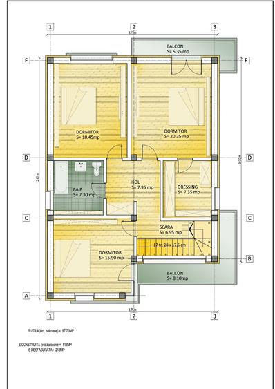 Vila deosebita cu 4 camere,2 bai,curte 800 mp,toate utilitatile racordate