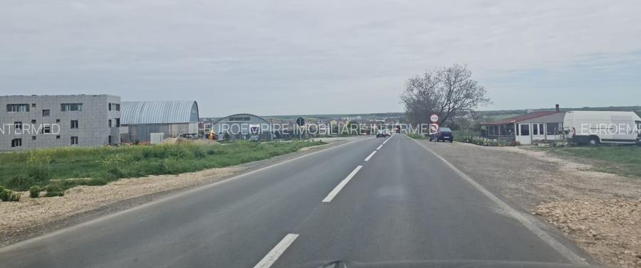 Teren de vanzare intre Agigea si Techirghil la DN 38 - 4