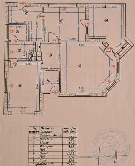 Vila individuala P+1+M, Erou Iancu Nicolae