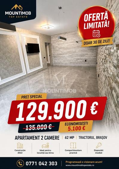 Spațiu modern cu dublă utilizare | Birou sau locuință | Tractor/Brasov