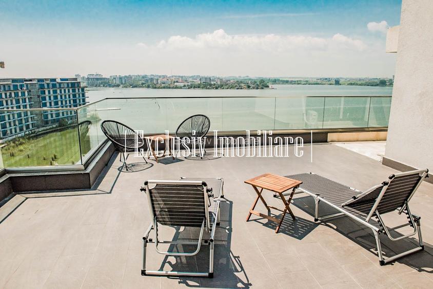 Vedere Totala la Lac si Mare!Apartament 167 mp - Terase Impresionante si Parcare - 2