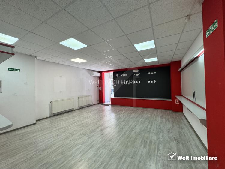 Spatiu comercial parter, piata Zorilor, vad intens, posibilitate terasa