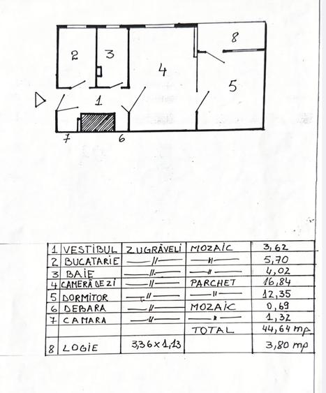 Apartament cu 2 camere de inchiriat in zona Dimitrie Cantemir-metrou Tineretului - 14