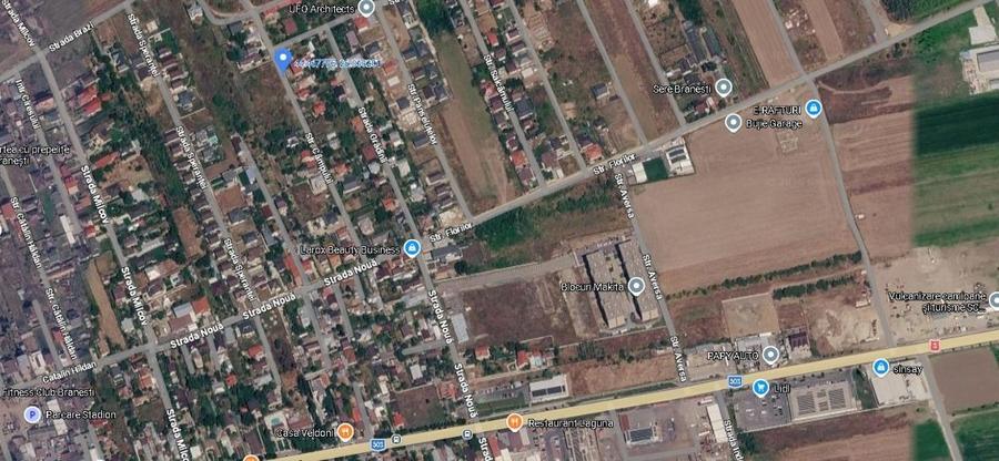 Teren intravilan 1.924 mp Brănești, Str. Câmpului