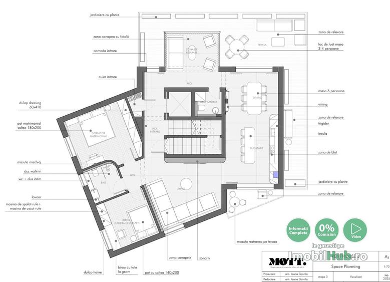 Penthouse ,Imobil Nou cu CF, zona Andrei Muresanu / Buna Ziua