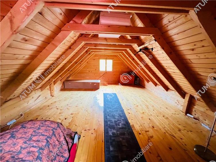 Cabana individuala cu 1226 mp teren zona Fantanele langa Sibiu