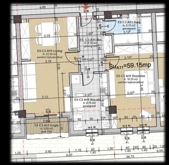 Apartament 2 cam decomandat, et.5/10parcare subterana zona Iulius Mall