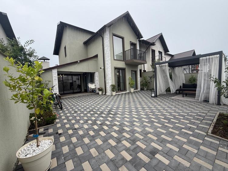 Vila transformata integral | Irish Villa Domnesti | Terasa închisă