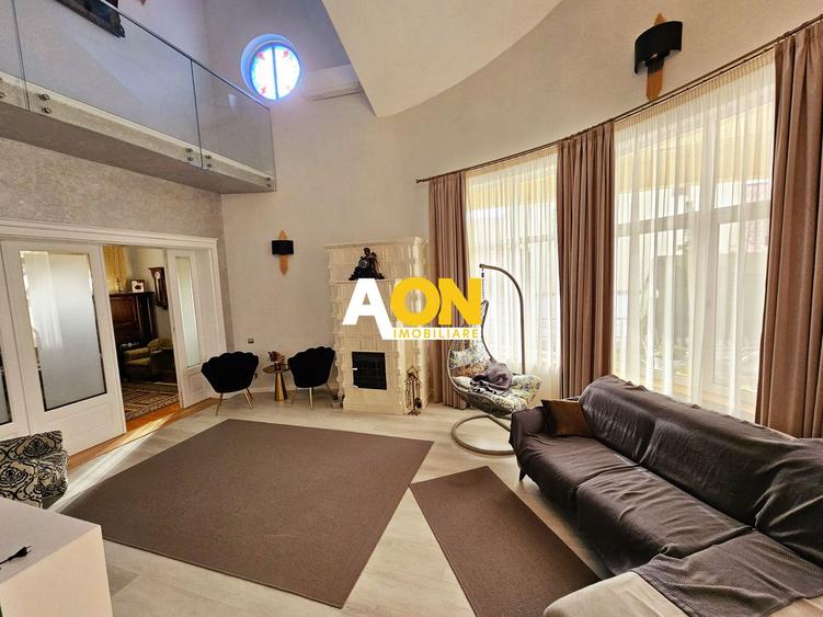 Casă de lux D+P+1, Cetate Alba Iulia, 616 mp, teren 937 mp, 2 garaje