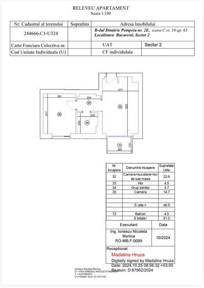 Ultimele Apartamente 2 camere • Aviației Tower by Radacini - 1