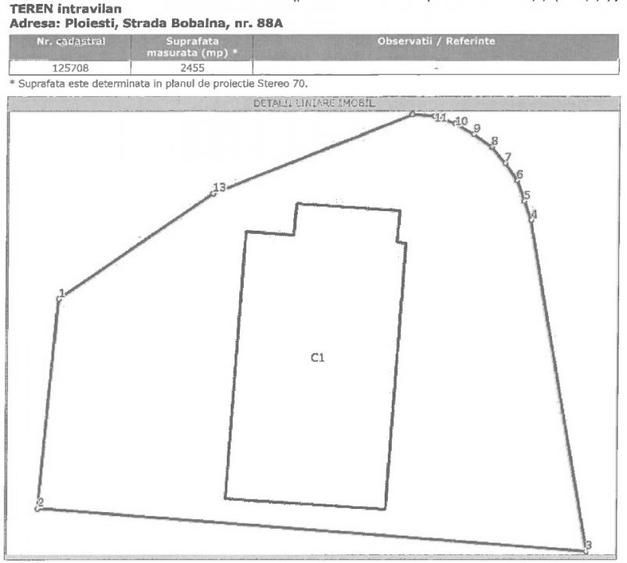 Proprietar, vand showroom, birouri, depozit S=831 mp teren 2.455 mp str. Bobalna