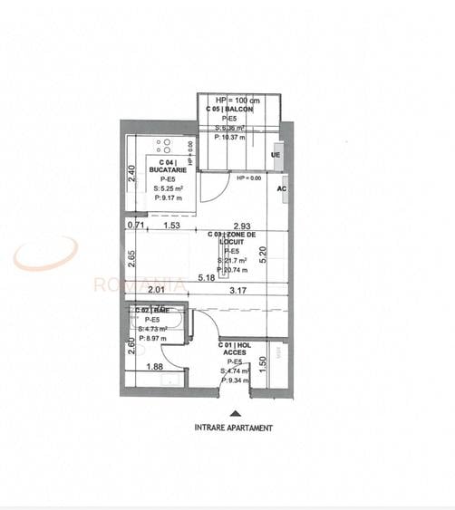 Studio 42 mp cu Balcon 8 mp si Loc Parcare Dobroesti Bucuresti Est