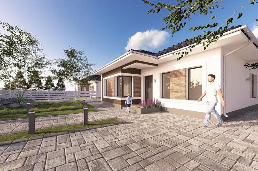 Casa individuala cu 4 camere CIURBESTI , COMISION 0% , TVA INCLUS !!!