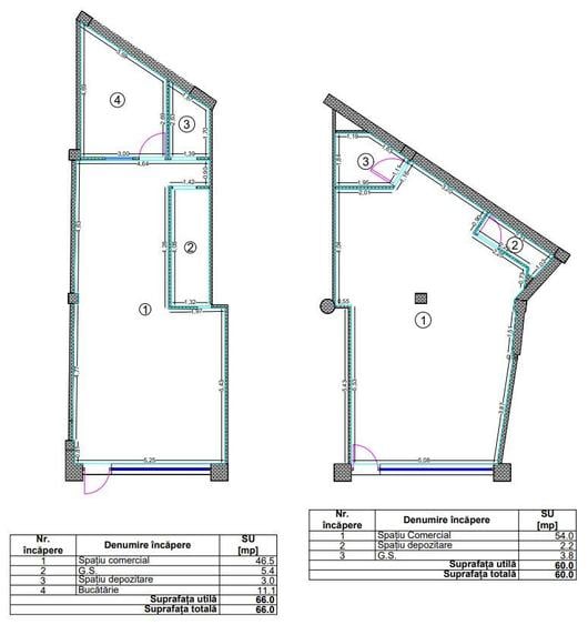 Spatii comerciale spre inchiriere 0% comision