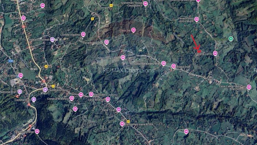 Teren intravilan 1900 mp | Bran / Sohodol | Priveliște superbă - 11