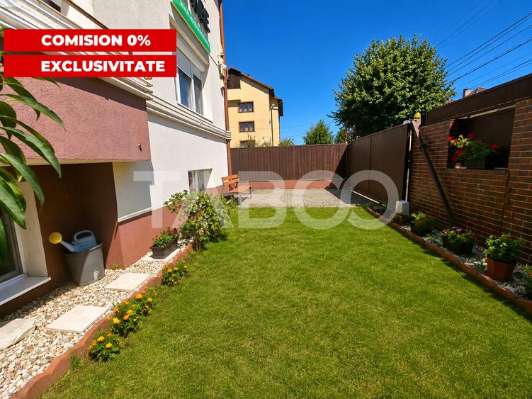 Apartament la casa de vanzare langa Sub Arini- 3 camere si gradina