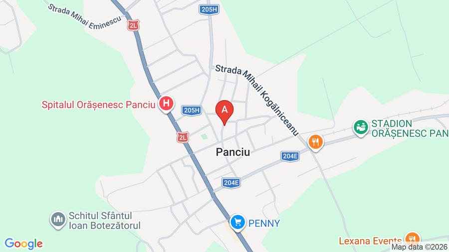 Teren de inchiriat, 1.000 mp, deschidere la doua strazi principale, Panciu