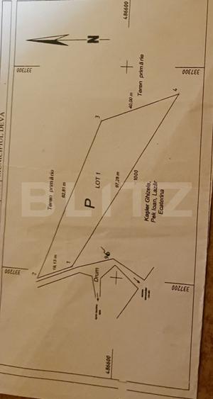 Teren 1830 mp Deva – extravilan cu demersuri intravilan – posibilitate parcelare