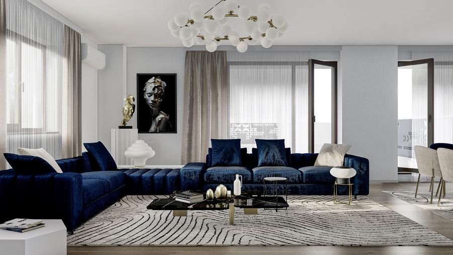 MONARCH RESIDENCE: Apartament la etaj retras , cu boxa -Ultimul disponibil